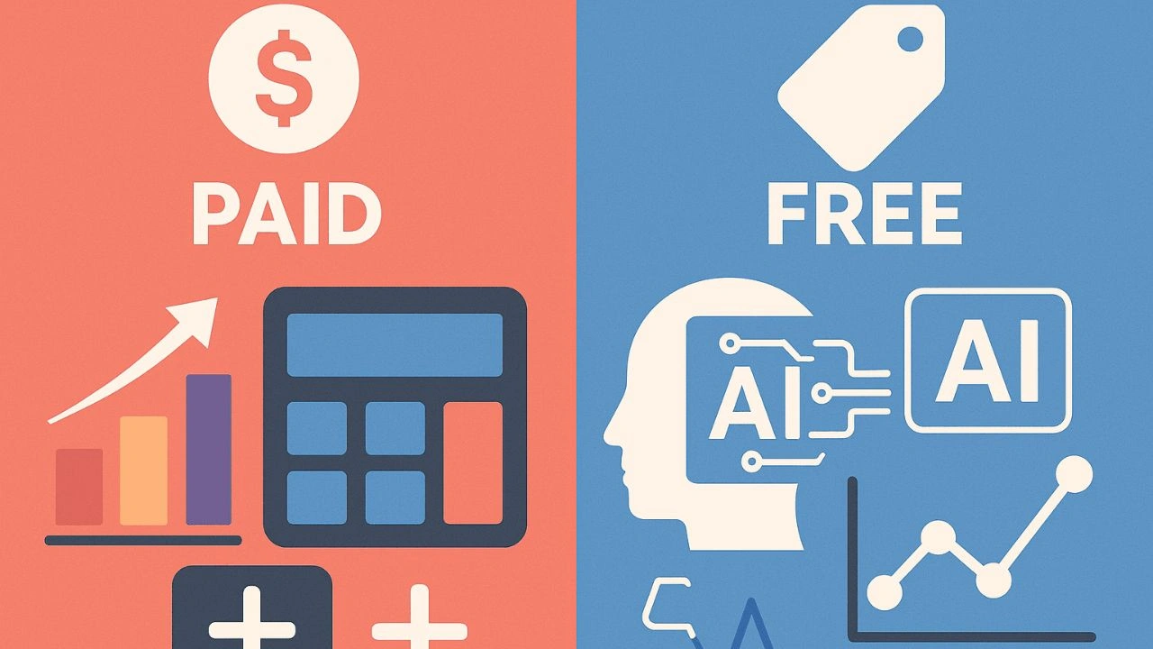 free vs paid ai video tools